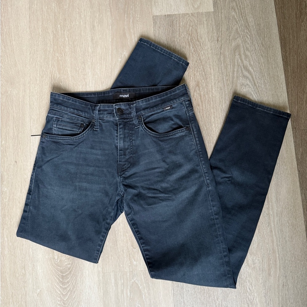 Mavi Men's Dark Gray Slim Jeans